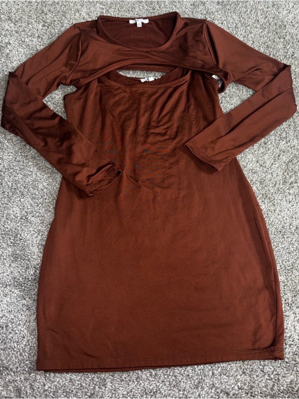 Women’s Dress With Open Front Cover